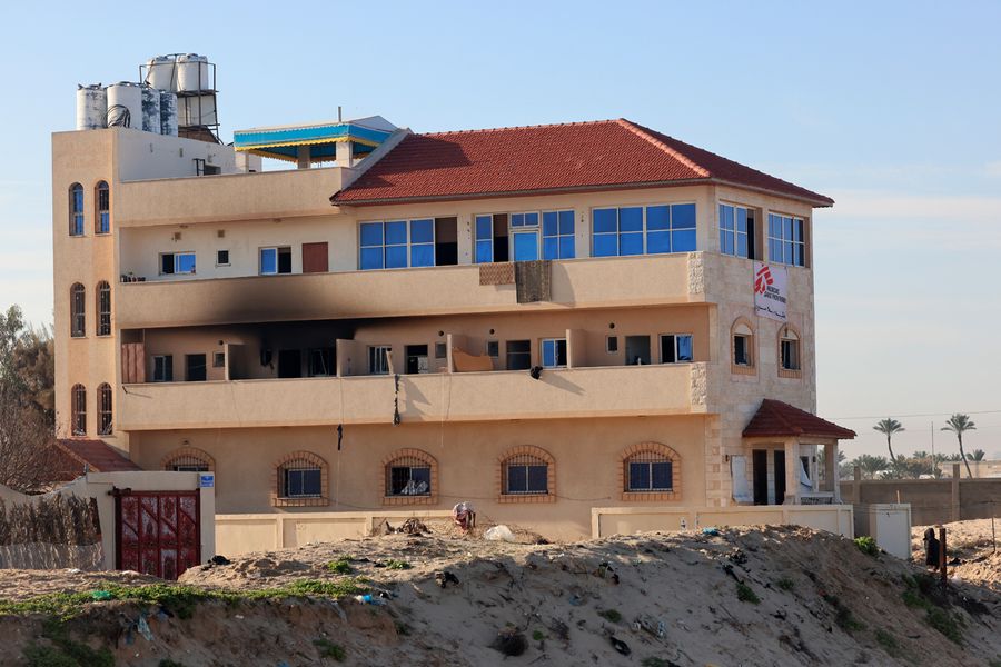 Tirs de char israélien sur une maison abritant du personnel de MSF et leurs familles